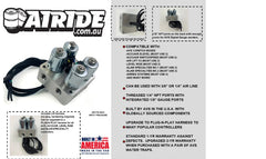 AR 2 way NPT 2 Corner Solenoid Valve Unit