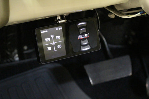 Hidden Under Dash Air Ride Controller Mount; Accuair E-Level+ & Air Lift Performance 3P/3H