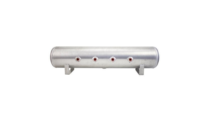 Air Lift  4 Gallon Brushed Aluminium Tank
