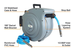 HI-Qual Retractable Hose Reels Air/Water