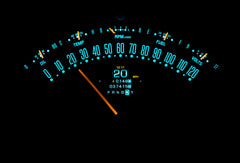 Dakota Digital Retro 1955-56 Chev Car MTX  Instrument Dash