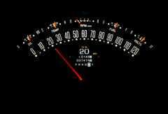 Dakota Digital Retro 1955-56 Chev Car MTX  Instrument Dash