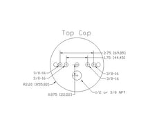Air House 6 L Air Spring With Beadplates