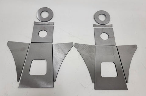 Mini truck" REAR cylinder brackets**un-welded**PAIR**