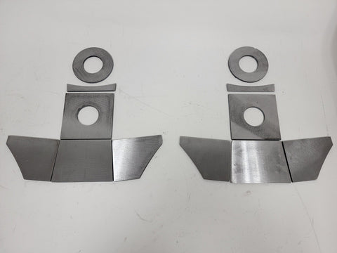 Mini truck" FRONT cylinder brackets**un-welded**PAIR**