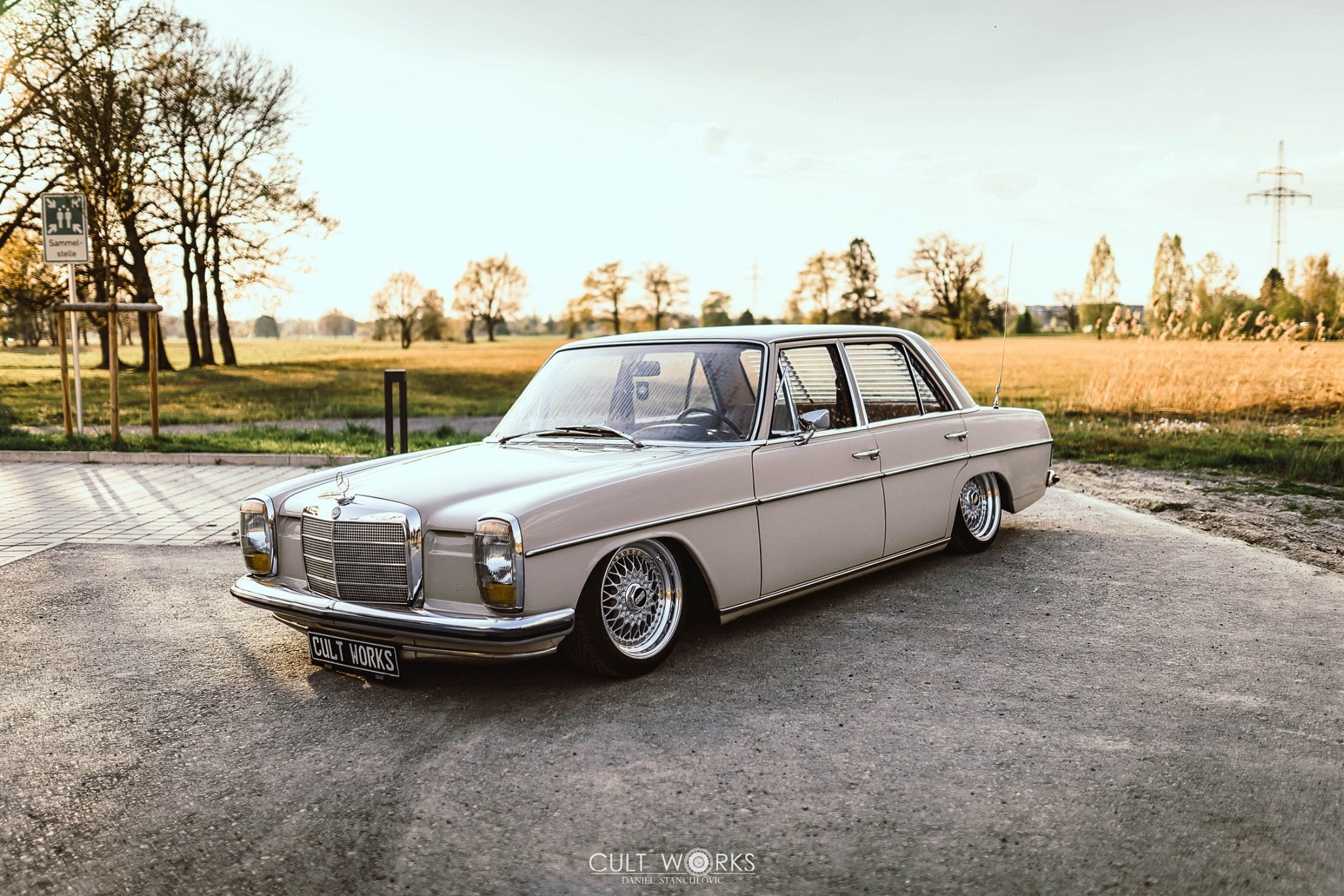 W114 Custom Air Suspension For Mercedes W114 at Darrell Coria blog