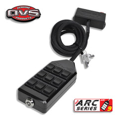 AVS 9 Rocker Switch Box Black