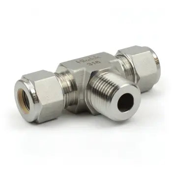 Swagelok Style Compression Fittings Branch Tee