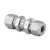 Swagelok Style Compression Fittings Bulkhead