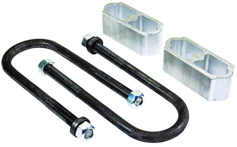 GM C-10 1960-1972 (Coil Spring) Rear 2" Drop Lowering Block Kit W/U-Bolts
