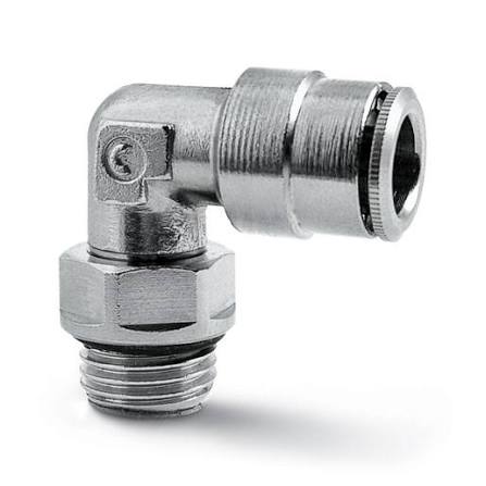 1/8 NPT x 8MM PTC 90 Degree Fitting