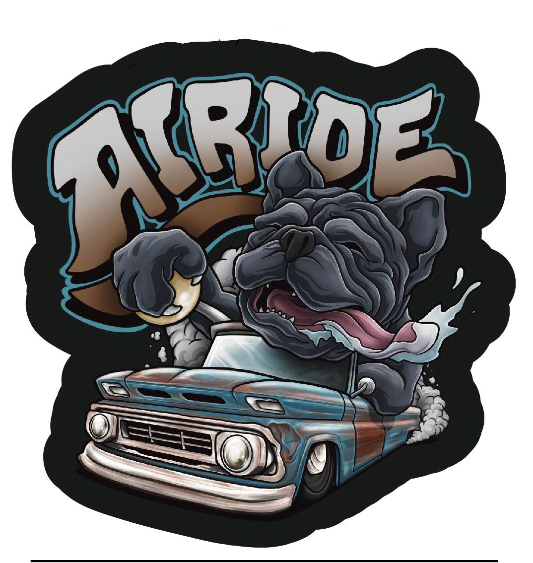 Sticker Air Ride Pedro Sticker – Air Ride Suspension Supplies