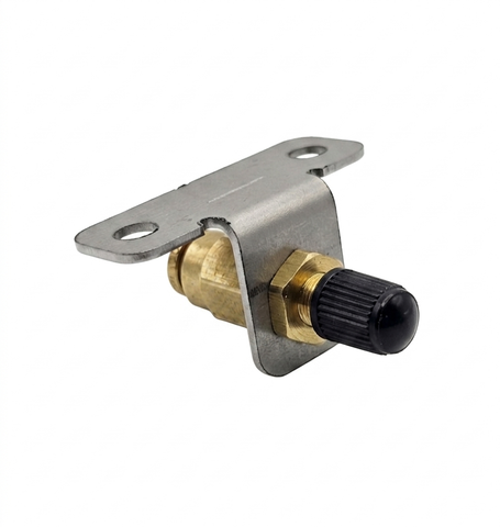 Single Schrader Valve Bracket