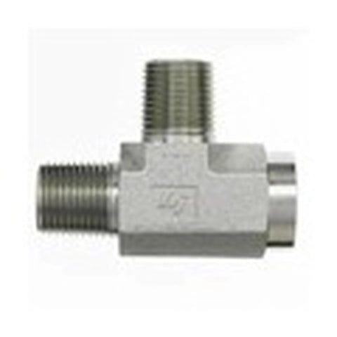 3/8 Male NPT x 3/8 Male/Female NPT Tee