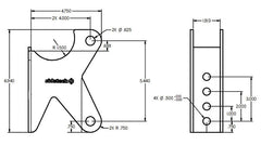 Parallel 4 Link Axle Bracket