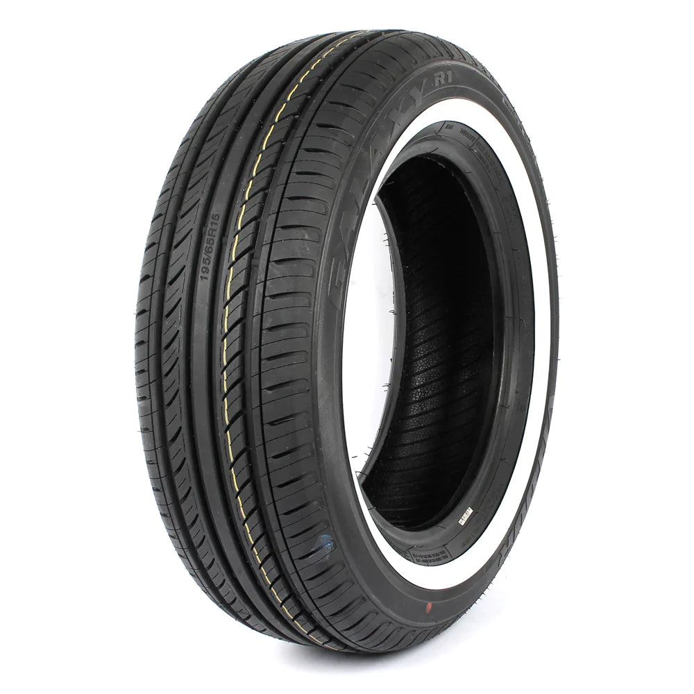 Suretrac White Wall Tire 155/80R13 79S - 0.6 Inch Whitewall Power Touring Classic Car Tire