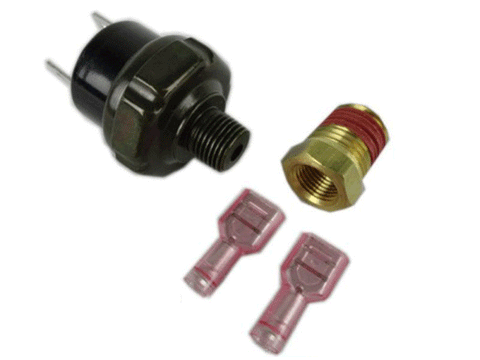 Viair 12V Air Compressor Pressure Switch - 110 PSI On, 145 PSI Off, 1/4 NPT Fitting