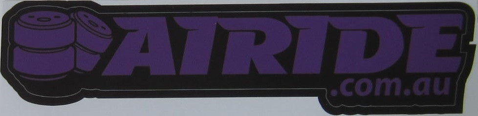 Sticker Air Ride Airide Stickers Straight (Various Sizes & Colours Avaliable) – Air Ride ...