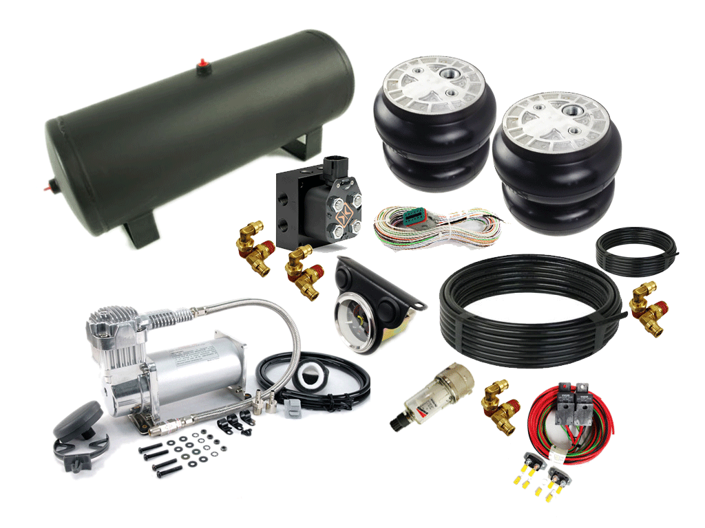 Mini Ruck Body Parts Minitruck Rear Only Kit – Air Ride Suspension Supplies