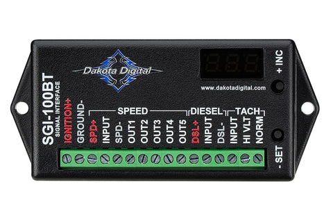 Dakota Digital Universal Speedometer and Tachometer Interface SGI-100BT