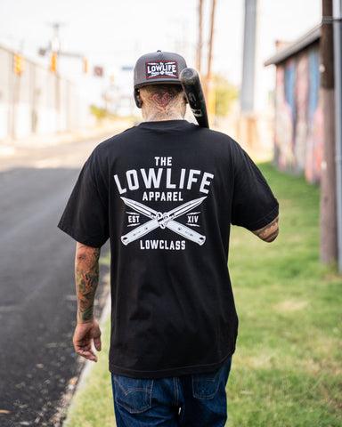 LowLife Low Class blades Tee