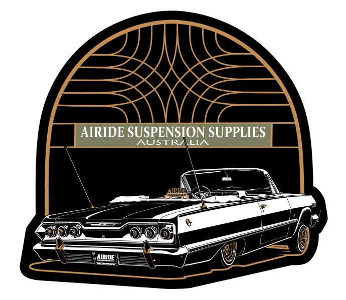 Airide Whittier BLVD Sticker – Air Ride Suspension Supplies