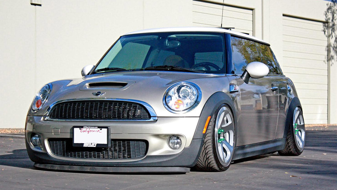 Modified R55 Minis * Mini Cooper R55, R56, R57 2007-2015 – Air Ride Suspension Supplies