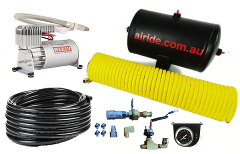 AR Air On Board Kit with Tyre Inflate Hose and Tank Pressure Gauge #S1275TG