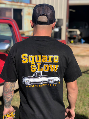 Square & Low Tee