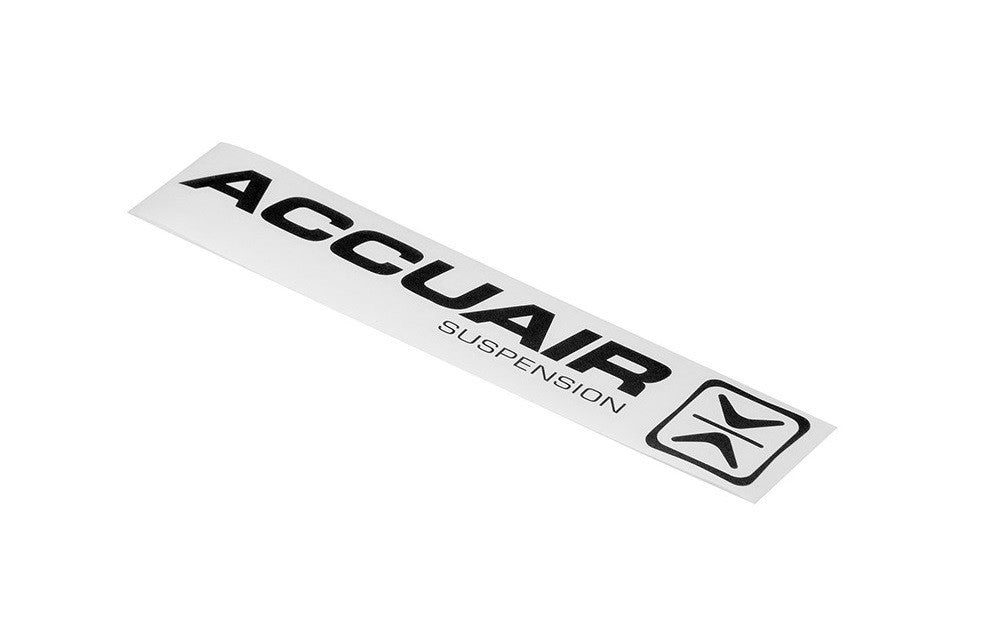 Sticker Air Ride Accuair Sticker (Various Colours Avaliable) – Air Ride Suspension Supplies